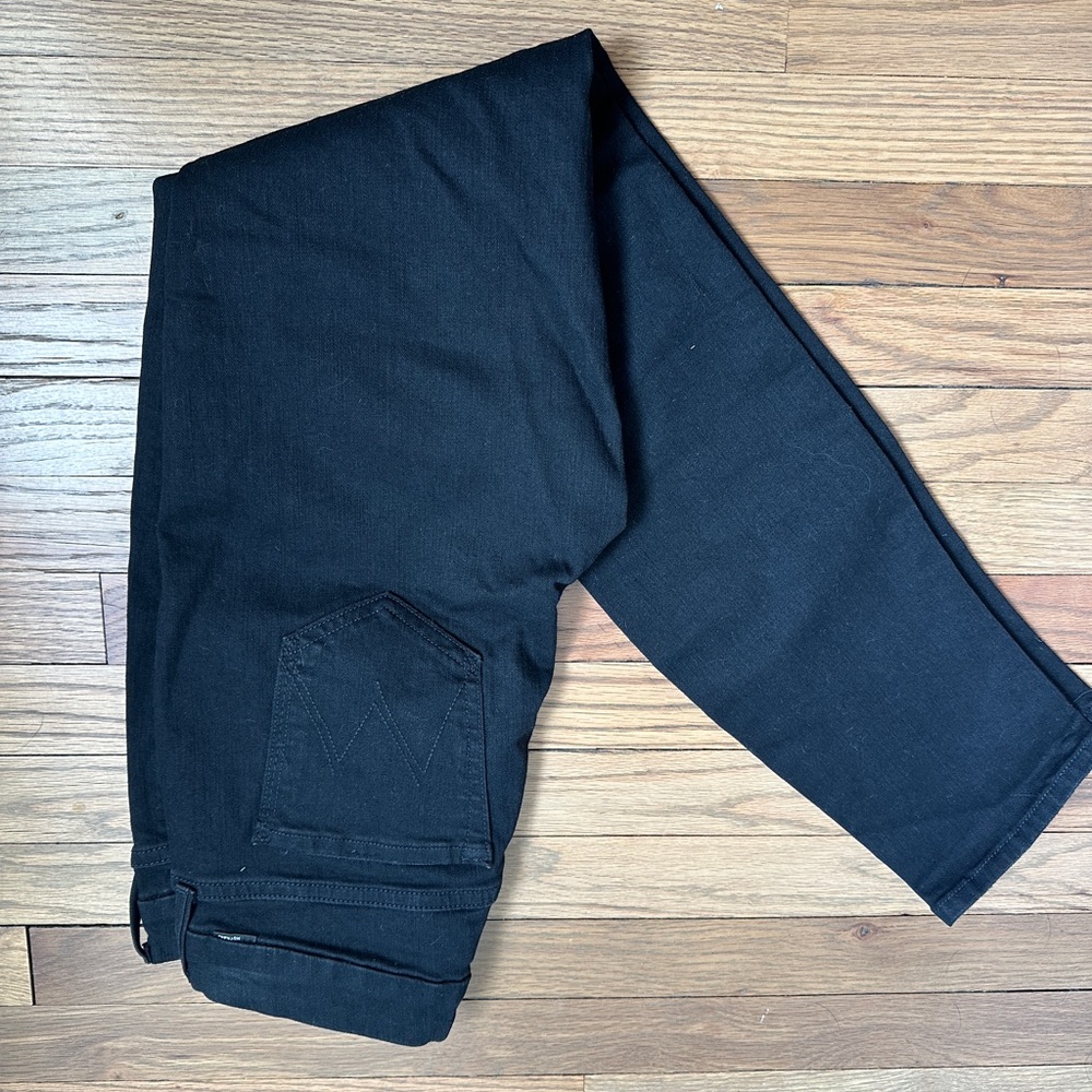 MOTHER The Looker Black Jeans